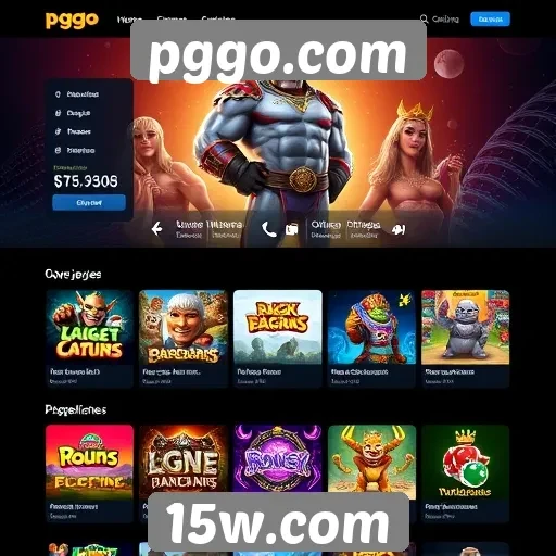 Interface amigável do pggo.com melhora a experiência do usuário